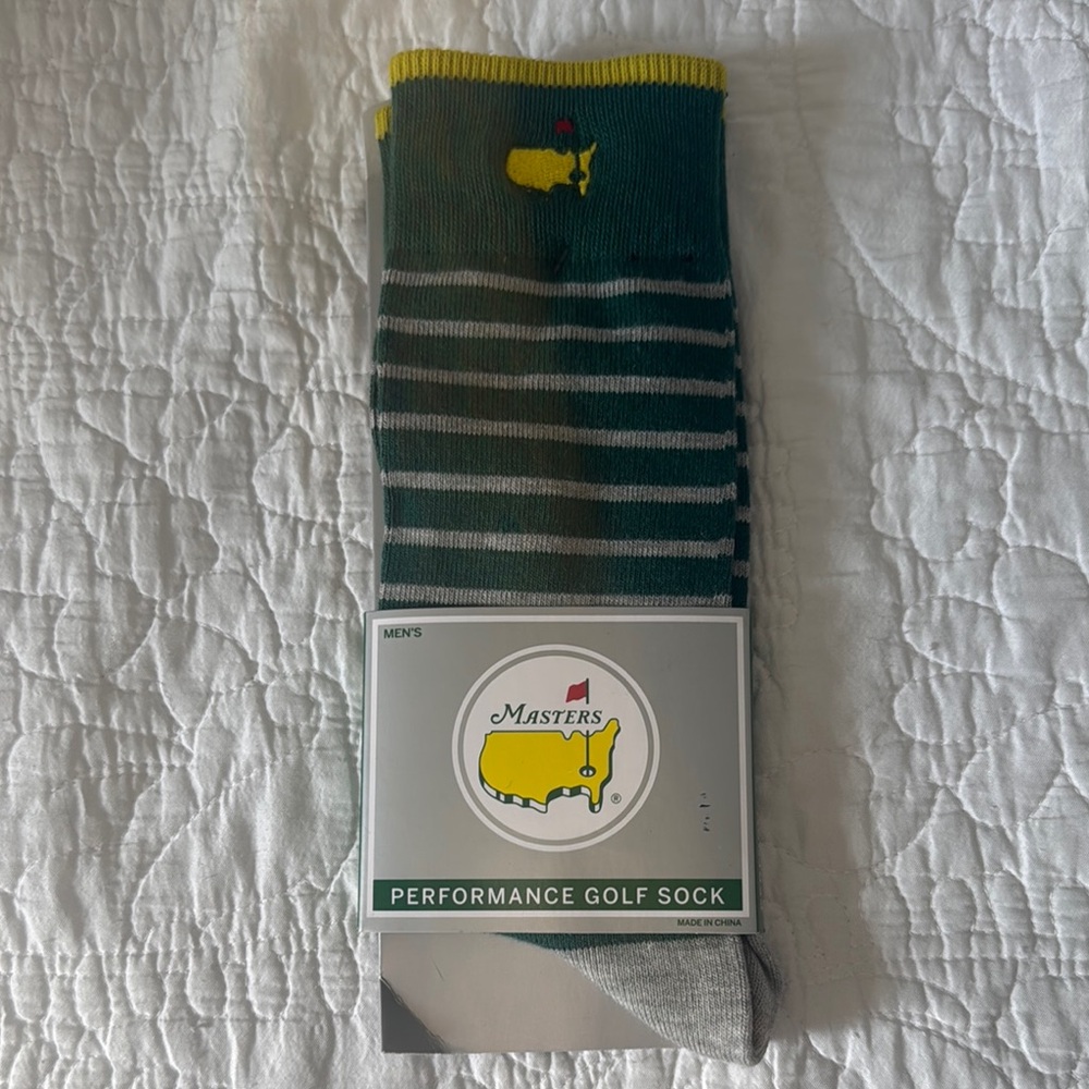 Masters Tournament Men’s Performance Golf Sock